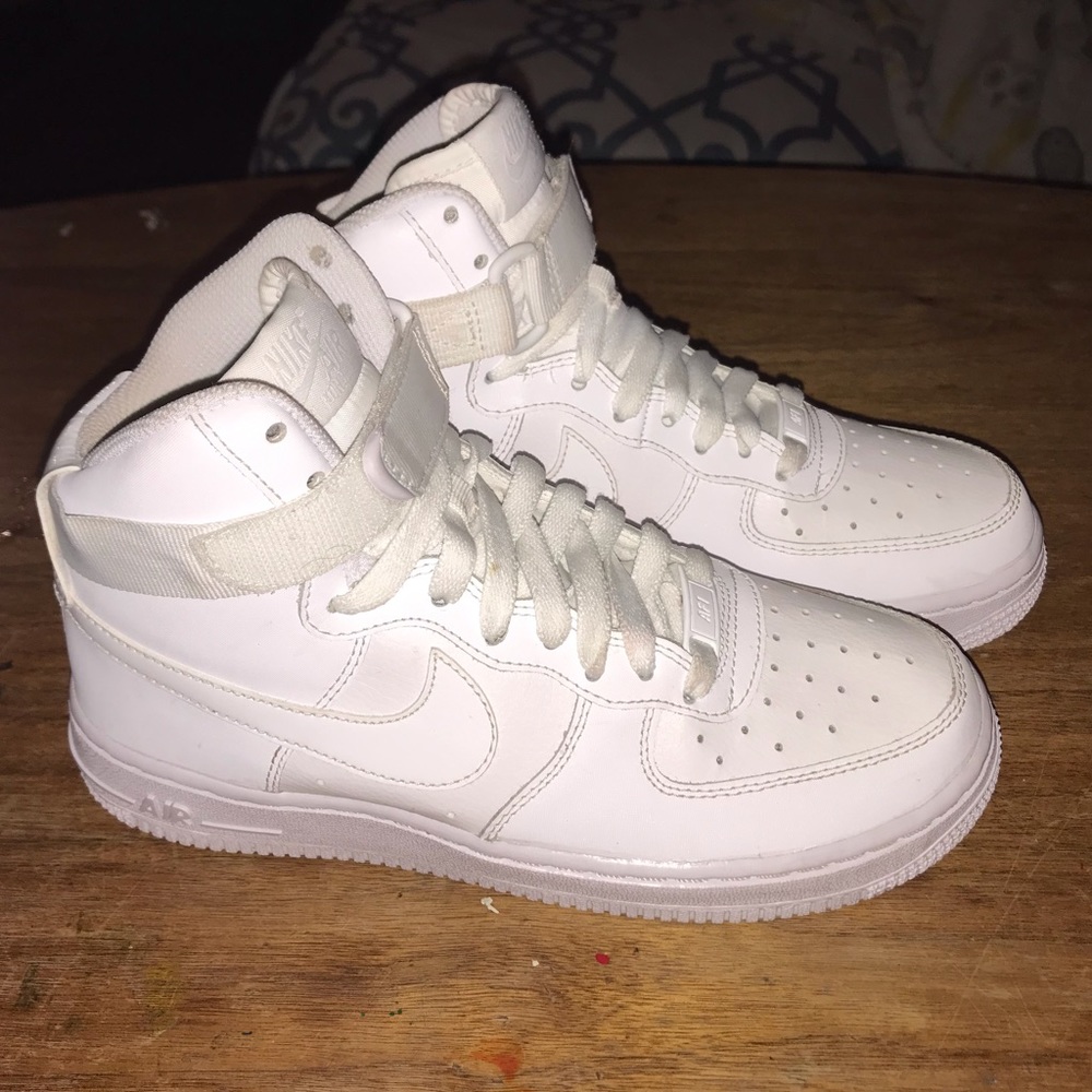 High top Air Force 1s